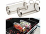 2 paniers de cuisson pour barbecue en acier inoxydable