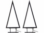 2 sapins de Noël design lumineux USB