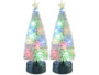 Pack de 2 sapins de Noël LED USB de la marque Infactory