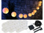 Guirlande LED solaire blanc chaud avec 50 lampions - 10 m
