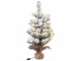 Sapin de Noël artificiel enneigé à LED - 56 cm