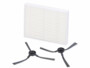 Kit avec 2 filtres HEPA et 2 brosses latérales pour robot aspirateur PCR-3100 Sichler.