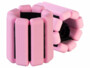 2 poids rose pour poignets et chevilles 0,5 kg