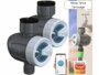 Pack de 2 programmateurs d'arrosage connectés et intelligents BWC-520.bt avec commandes vocales de la marque Royal Gardineer