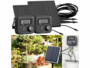 Pack de 2 systèmes d'arrosage solaires 45 L/h Royal Gardineer
