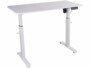 Bureau assis/debout électrique avec roulettes