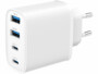 Chargeur secteur GaN USB 4 ports USB-A / USB-C Power Delivery 40 W