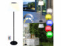 Lampe sur pied solaire télécommandée LED RVB CCT