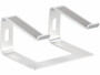 Support en aluminium argenté pour ordinateur portable jusqu'à 15,8".