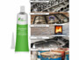 2 mastics en silicone thermorésistants