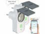 Pack de 2 prises d'extérieur connectées SF-560.avs avec wattmètre et commandes vocales