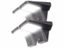 Pack de 4 projecteurs LED solaires avec détecteur de mouvement 200 lm de la marque Luminea