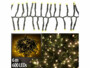 guirlande led connectée 600 led blanc chaud