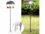 Mangeoire métal pour oiseaux sur piquet pour jardin par Royal Gardineer