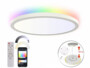 Plafonnier plat SPL-240.app LED RVB CCT connecté 2565 lumens avec intensité variable