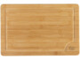 Planche à découper en bambou de 38 x 25 centimètres.