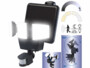Projecteur d'extérieur LED solaire 3600 lm avec capteur PIR
