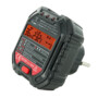 Testeur de prise 250 V avec rdc