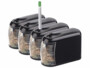 Pack de 4 taille crayons électriques à piles de la marque General Office