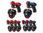 8 pistolets laser et 8 gilets infrarouges