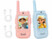 Image article 2 talkies-walkies rechargeables pour enfants avec vidéo et écran couleur