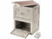 Image article 2 boîtes de rangement pliables 30 L AB-100 avec couvercle et 4 roulettes