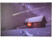 Image article Tableau lumineux effet flamme "Étoile filante et chalet"
