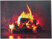 Image article Tableau lumineux effet flamme "Feu de cheminée"