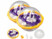 Image article 2 boules labyrinthes 3D à assembler - Ø 13 cm