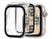Image article 2 coques protections d’écran en verre trempé pour Apple Watch Series SE 44 mm