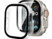 Image article 2 coques protections d’écran en verre trempé pour Apple Watch Series 1/2 49 mm