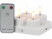 Image article 4 bougies chauffe-plat LED rechargeables et télécommandées