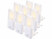 Image article 8 veilleuses secteur avec LED effet flamme et capteur d'obscurité