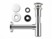Image article Bonde pop-up pour lavabo avec trop-plein