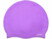 Image article Bonnet de bain pour enfant en silicone taille S - coloris violet