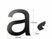 Image article Numéro de maison en métal "A"