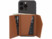 Image article Portefeuille RFID magnétique compatible MagSafe avec support - coloris brun
