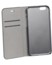 Étui folio en cuir véritable avec range-cartes pour iPhone 6 / 6S - Noir