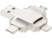 Lecteur Micro SD compatible connecteurs Lightning / Micro-USB / USB type C
