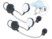Image article Lot de 2 micro-casques intercom stéréo avec bluetooth pour casque de moto