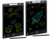 Image article 2 ardoises tablettes LCD 10" - coloris noir