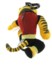 Peluche porte-monnaie ''Tigresse'' Kung Fu Panda