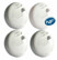 Image article 4 détecteurs de fumée certifiés NF - SYM3200