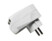 Chargeur secteur double USB avec report de prise et parasurtenseur