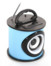 Mini enceinte bluetooth avec radio et lecteur usb sd Teknofun bleu