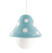 lampe suspension pour champe enfant philips boletu champignon bleu