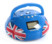 Image article Mini radio FM avec enceinte Bluetooth Boombox Teknofun "Union Jack"