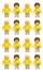 Image article 16 figurines La tribu des Monchhichi - Feuillu & Sylvus