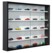 Image article Vitrine murale "Collecty" pour miniatures - Noir et blanc