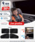 Image article 4 pare-soleil magnétiques occultants pour vitres de voiture